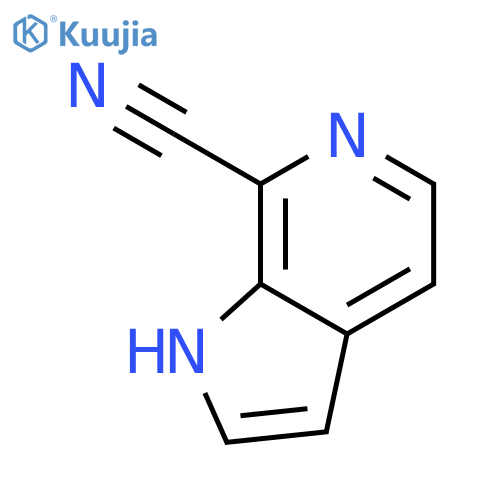 1H-Pyrrolo[2,3-c]pyridine-7-carbonitrile structure