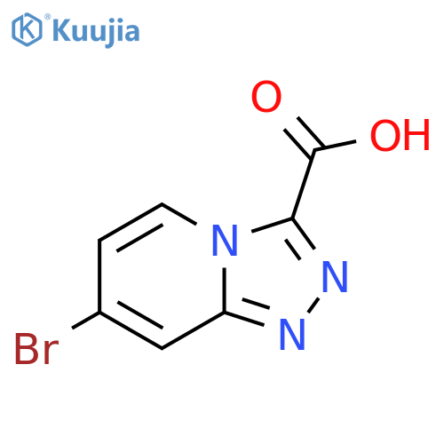 7-Bromo-[1,2,4]triazolo[4,3-a]pyridine-3-carboxylic acid structure