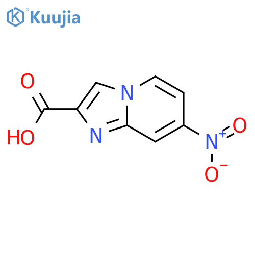 7-Nitroimidazo[1,2-a]pyridine-2-carboxylic acid structure