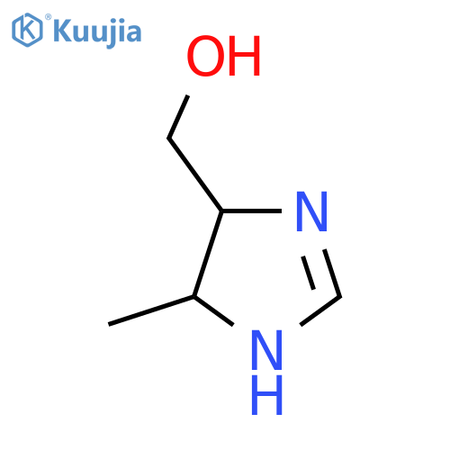 (5-methyl-4,5-dihydro-1H-imidazol-4-yl)methanol structure