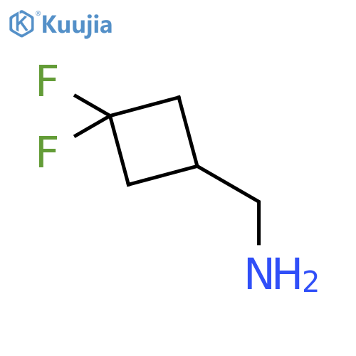 (3,3-Difluorocyclobutyl)methanamine structure
