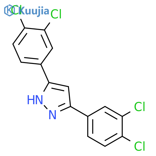 3,5-Bis(3,4-dichlorophenyl)-1H-pyrazole structure