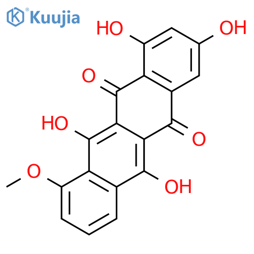 7,8-Desacetyl-9,10-dehydro Daunorubicinone (~90%)(Doxorubicin Impurity) structure