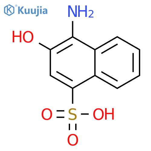 1-Amino-2-naphthol-4-sulfonic Acid structure
