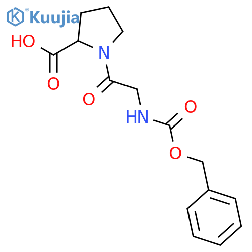 Z-Gly-pro-oh structure