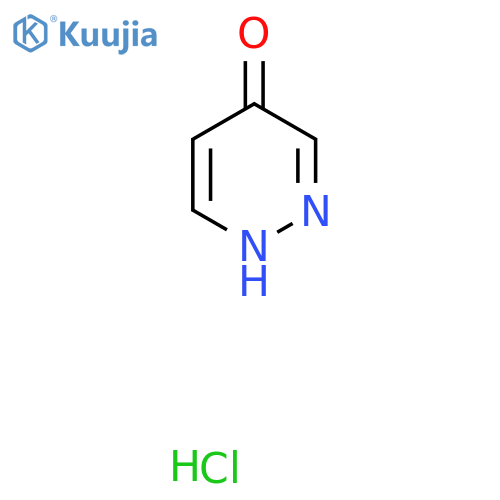 pyridazin-4-ol hydrochloride structure
