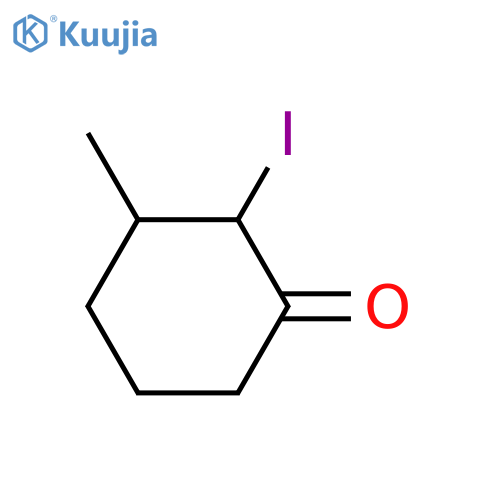 2-iodo-3-methylcyclohexan-1-one structure