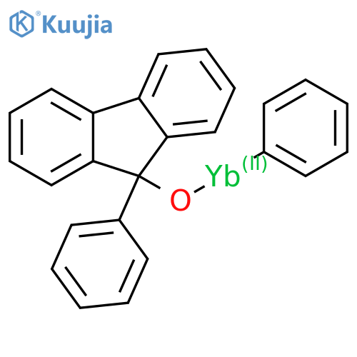 Ytterbium, phenyl(9-phenyl-9H-fluoren-9-olato)- structure