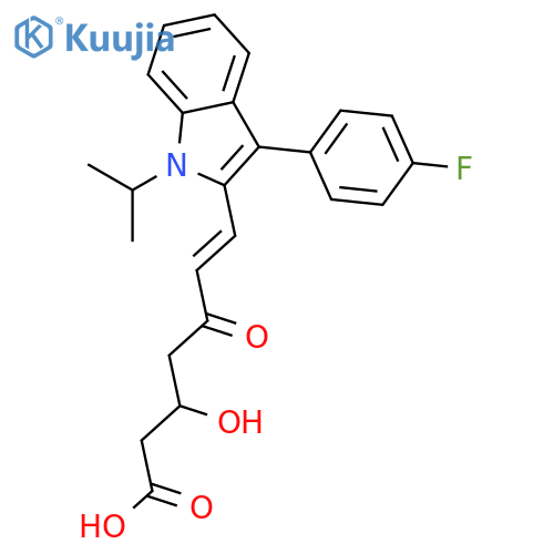 rac 5-Keto Fluvastatin structure