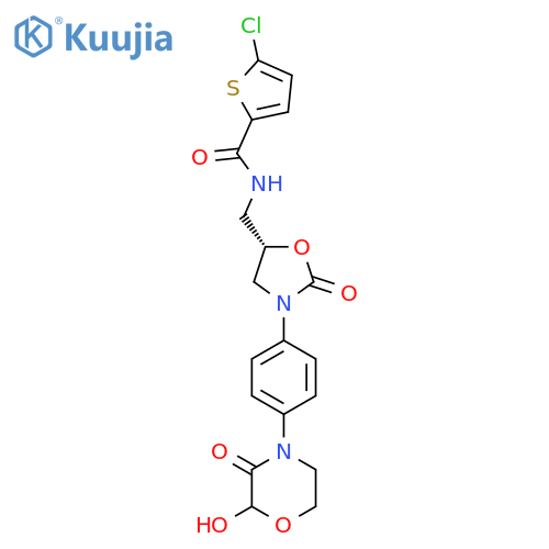 2-Hydroxy-3-oxo-Rivaroxaban structure