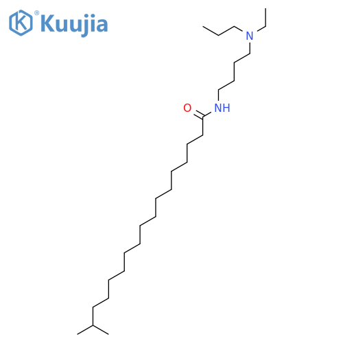 Isooctadecanamide, N-[4-(ethylpropylamino)butyl]- structure