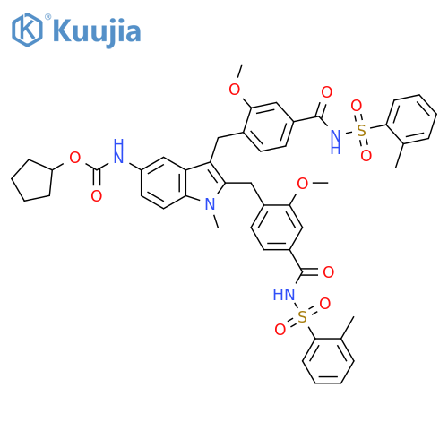 2-2-Methoxy-4-(2-methylphenyl)sulfonylaminocarbonylphenylmethyl Zafirlukast structure