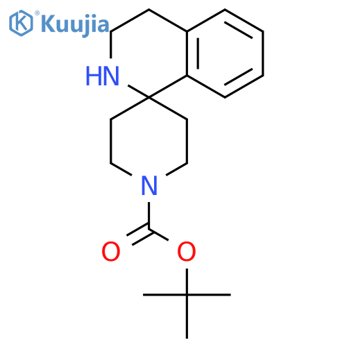 tert-Butyl Spiro3,4-dihydro-2H-isoquinoline-1,4'-piperidine-1'-carboxylate structure