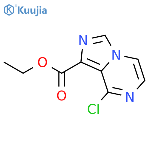 Ethyl 8-Chloroimidazo[1,5-a]pyrazine-1-carboxylate structure