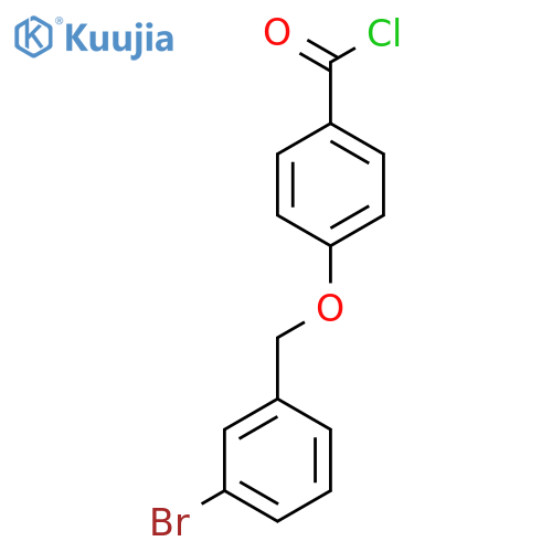 4-(3-Bromobenzyl)oxybenzoyl Chloride structure