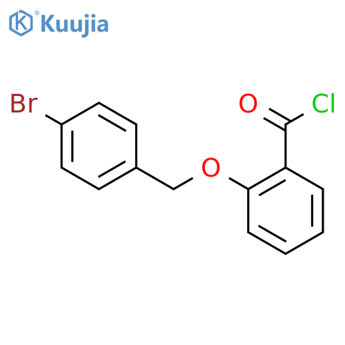 2-(4-Bromobenzyl)oxybenzoyl Chloride structure