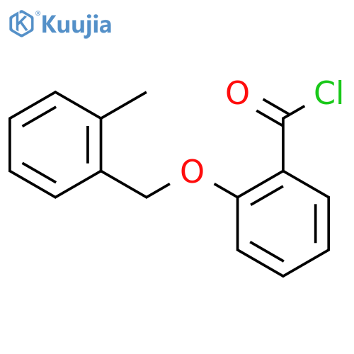 2-(2-Methylbenzyl)oxybenzoyl Chloride structure
