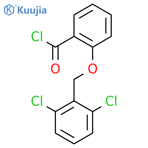 2-(2,6-Dichlorobenzyl)oxybenzoyl Chloride structure
