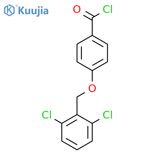 4-(2,6-Dichlorobenzyl)oxybenzoyl Chloride structure