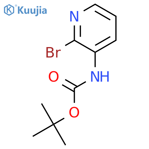 tert-Butyl 2-Bromopyridin-3-ylcarbamate structure