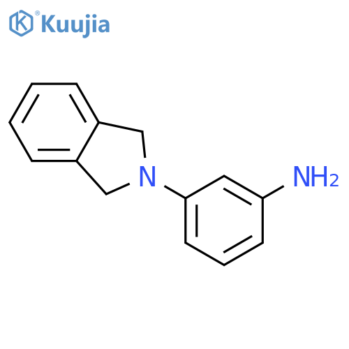 3-(1,3-Dihydro-2H-isoindol-2-yl)aniline structure