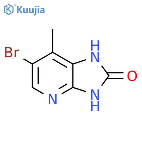 6-Bromo-7-methylimidazo[4,5-b]pyridin-2(3h)-one structure