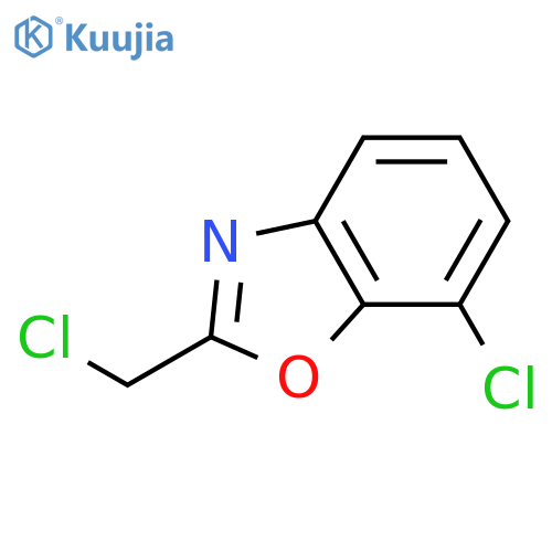 7-Chloro-2-(chloromethyl)-1,3-benzoxazole structure