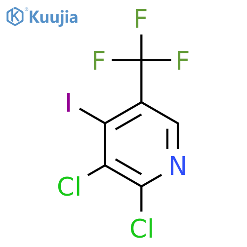 2,3-dichloro-4-iodo-5-(trifluoromethyl)pyridine structure