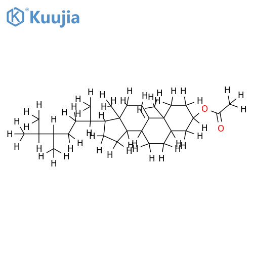 24beta-Methylcholest-9(11)-enol acetate structure