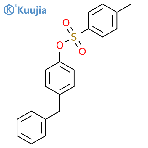 4-Benzylphenyl 4-methylbenzene-1-sulfonate structure