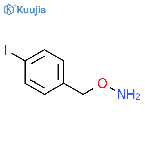 Hydroxylamine, O-[(4-iodophenyl)methyl]- structure