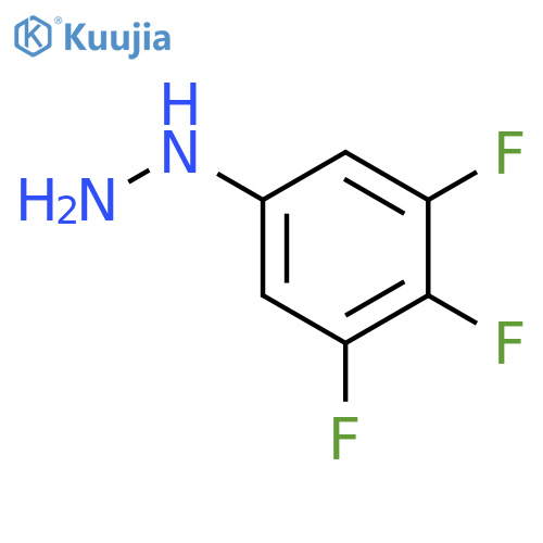 (3,4,5-Trifluorophenyl)hydrazine structure