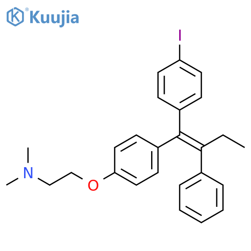 Ethanamine,2-[4-[1-(4-iodophenyl)-2-phenyl-1-butenyl]phenoxy]-N,N-dimethyl-, (E)- structure