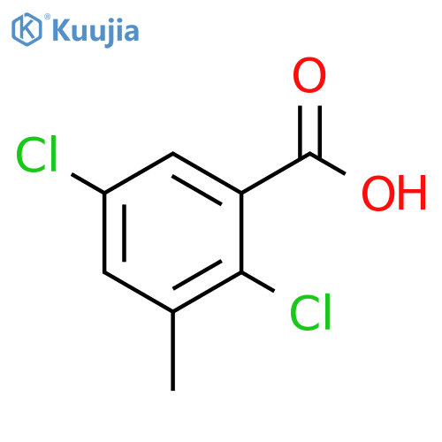 2,5-Dichloro-3-methylbenzoic Acid structure