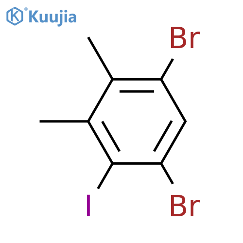 3,5-Dibromo-6-iodo-o-xylene structure