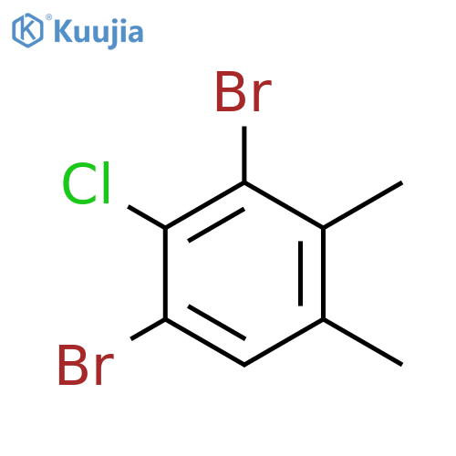4-Chloro-3,5-dibromo-o-xylene structure