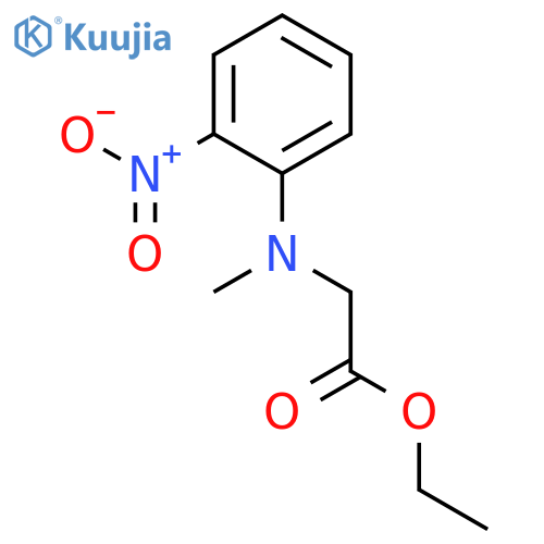 Ethyl 2-Methyl(2-nitrophenyl)aminoacetate structure