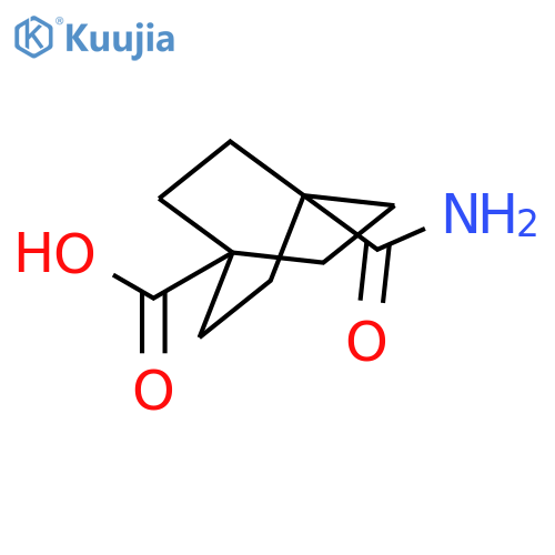 4-carbamoylbicyclo2.2.2octane-1-carboxylic acid structure