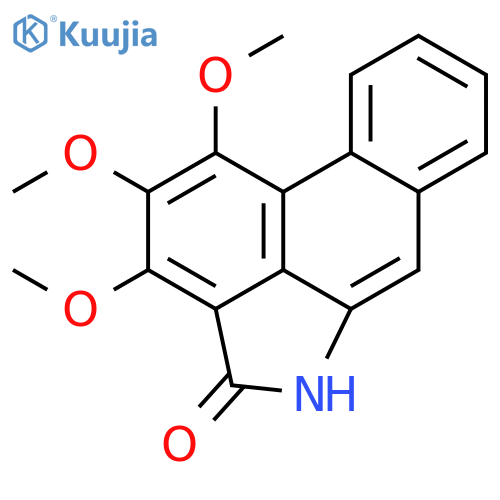 Dibenz[cd,f]indol-4(5H)-one,1,2,3-trimethoxy- structure