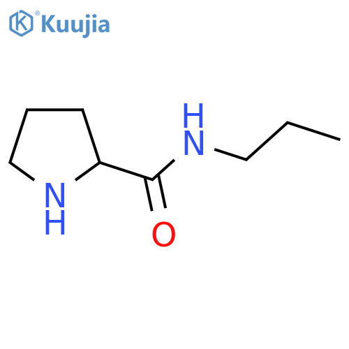 N-Propylpyrrolidine-2-carboxamide structure