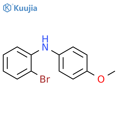 2-bromo-N-(4-methoxyphenyl)aniline structure