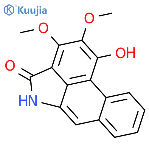 Dibenz[cd,f]indol-4(5H)-one,1-hydroxy-2,3-dimethoxy- structure