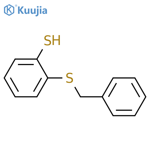 2-benzylsulfanylbenzenethiol structure