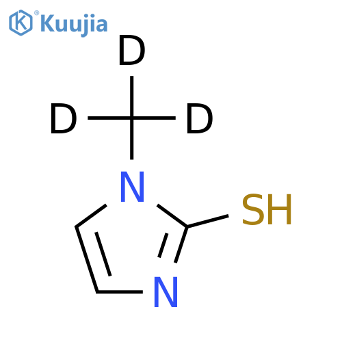 Methimazole-d structure