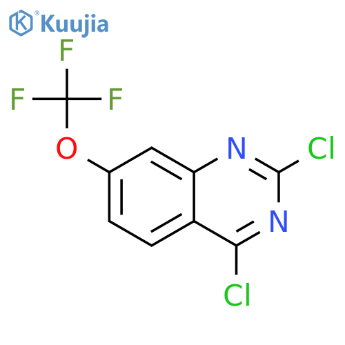 2,4-Dichloro-7-(trifluoromethoxy)quinazoline structure