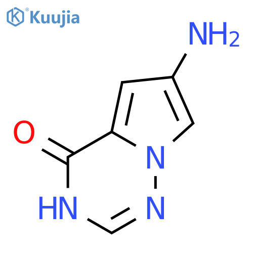 6-amino-3H,4H-pyrrolo[2,1-f][1,2,4]triazin-4-one structure