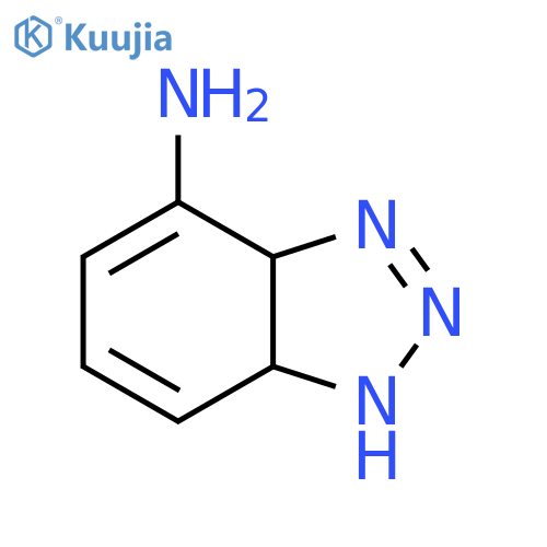 3a,7a-Dihydro-1H-benzotriazol-4-ylamine structure