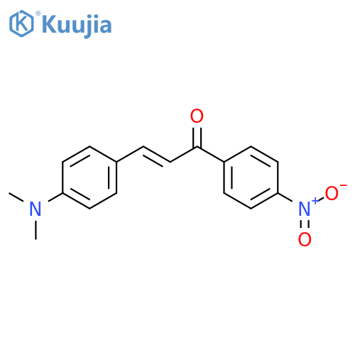 2-Propen-1-one,3-[4-(dimethylamino)phenyl]-1-(4-nitrophenyl)- structure