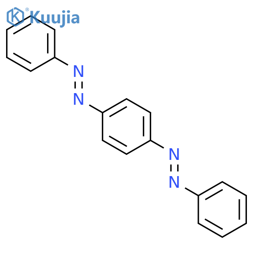Diazene,1,1'-(1,4-phenylene)bis[2-phenyl- structure