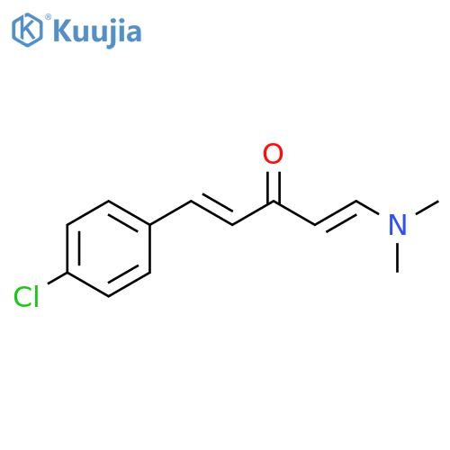 1-(4-Chlorophenyl)-5-(dimethylamino)-1,4-pentadien-3-one structure